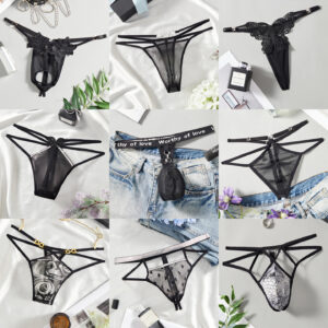 Custom Mesh Men's Thong Underwear