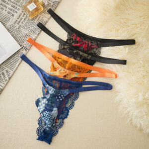 Multi-Color Lace Custom Men's Thong
