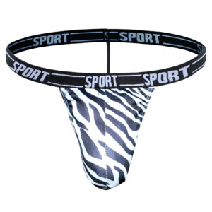 Zebra Print Sport Men's Jockstrap