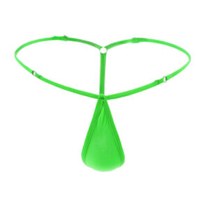 Custom Neon Green Men's Jockstrap Thong
